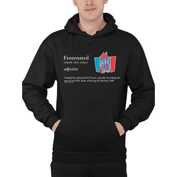 Frozenated ICEE Chill - Perfectly Cool Slush Graphic Men's Hoodie