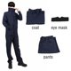 thumbnail image 2 of Anime Jujutsu Kaisen Gojo Satoru Cosplay disfraz Tops pantalones parche de ojo fiesta de Halloween hombres Gojo uniforme pelucas, 2 of 4