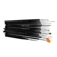 thumbnail image 2 of 15Pcs/Set Nail Art Liner Brush Acrylic UV Gel Drawing Painting Pen Manicure Tool (Black), 2 of 2