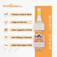 thumbnail image 6 of Truly Cold Pressed Coconut Oil, Wood Pressed Unrefined from Sun Dried Coconut, Single Ingredient, 33.8 fl oz (1 L), 6 of 8