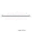 thumbnail image 2 of Cable Chicote Freno Intermedio CAHSA Compatible Con Ford F250 5.8L 2004 2005 2006 2007 2008, 2 of 6