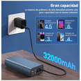 thumbnail image 5 of Power Bank 45000mah Batería Portátil Pila 66w Carga Rápida Eo Safe Imports Azul, 5 of 5