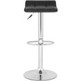 thumbnail image 2 of SAFAVIEH Lamita Contemporary Swivel Bar Stool, Black, 2 of 4