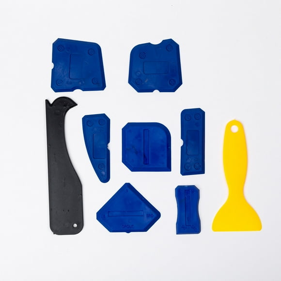Dvkptbk preader Spatula Sealant Spreader Spatula Scraper Cement Caulk Removal Tool 9pcs/Set