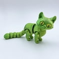 thumbnail image 4 of Figurita de gato adorable impresa en 3D, estatua de animal de dibujos animados, decoración para escritorio, modelo coleccionable, juguete para niños y adultos, 4 of 7