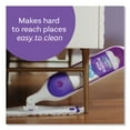 thumbnail image 4 of PowerMop Starter Kit, 15.4 x 5.3 White/Purple Cloth Head, 26" Silver Aluminum Handle | Bundle of 5 Cartons, 4 of 7