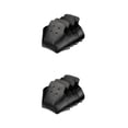 thumbnail image 3 of Eigraketly 4 piezas Skate Toe Cap Roller Protectores Caps Portable Deportes al aire libre Patinaje Protección Gym Guards Niños Negro Negro 2piezas, 3 of 6