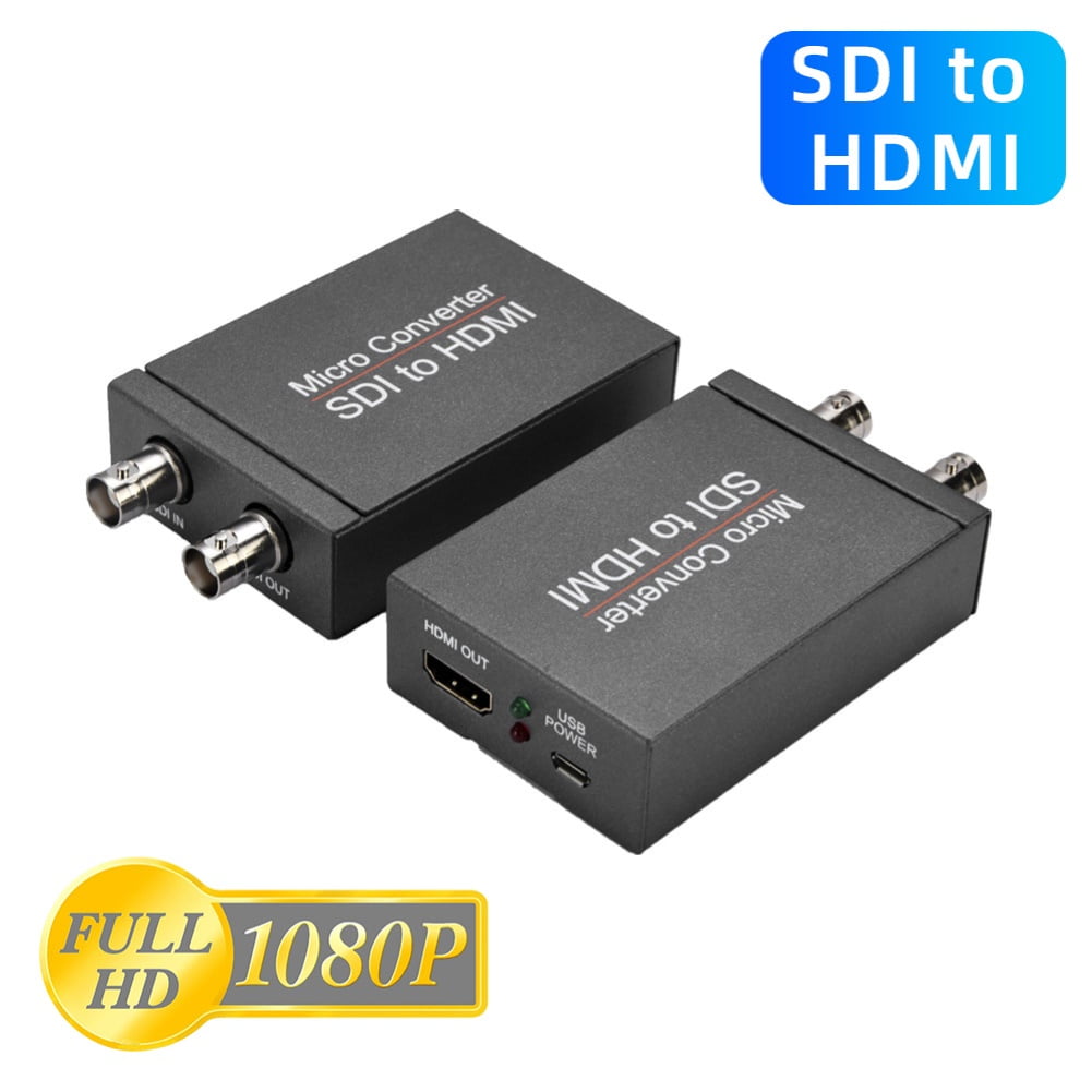1080p/720p OREI XD-500 HD-SDI SD-SDI and 3G-SDI to HDMI Video Converter 