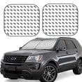 thumbnail image 2 of Picia SeTurtle27 2 Piece Car Windshield Sun Shade Foldable | Foldable Sun Shield for Front Window Blocks UV Rays and Keeps Your Vehicle Cool-Medium, 2 of 7