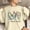 503_Beige, variant on Pink White Button Down Shirt Women, Polyester V Neck T Shirts For Women, Love Grandma Life Women's Letter Print Crew Neck Long Sleeve Sweatshirt
