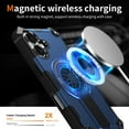 thumbnail image 7 of Sleektime for iPhone 14 Case, [Compatible with Magsafe], [Military-Grade Protection], [with Four Corner Guard] Shockproof Magnetic Armor Phone Case Built-in Hidden Kickstand,Blue, 7 of 7