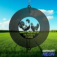 thumbnail image 5 of Handmadetneonsign Chicken Wind Spinner, Chicken Rustic Metal Yard Art, Outdoor Garden Decor 132567, 5 of 5