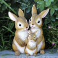 thumbnail image 2 of Statues de Jardin de Famille de Lapin - Jardin et Balcon Parfaits Décor, 2 of 4