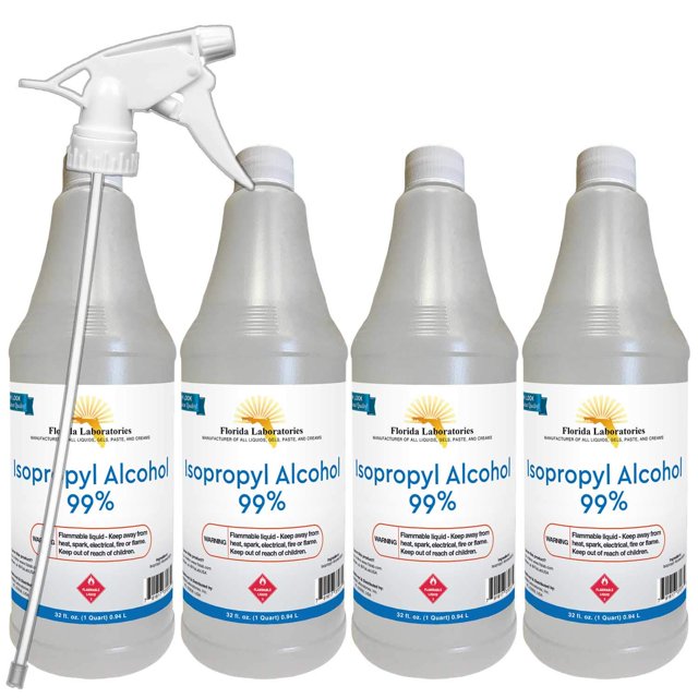 Alcohol isopropílico Florida Laboratories 99% anhidro 3.79 L