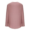 thumbnail image 5 of ShiShine Long Sleeve Shirts for Women Casual V Neck Top Pleated Blouses 2025 Fall Tunics, 5 of 9