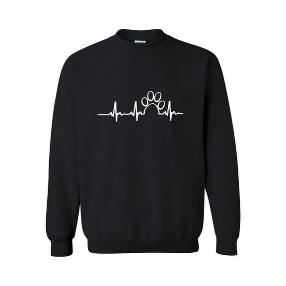 Women Sweatshirts and Hoodies - Paw Heartbeat