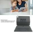 thumbnail image 4 of Funda Con Teclado Inalámbrico, Funda Liviana Con Soporte Para Tableta, Batería De Larga Duración, Plegable, Magnética, Fácil De Instalar Y Quitar Para Pro 12.9 2018, 4 of 7