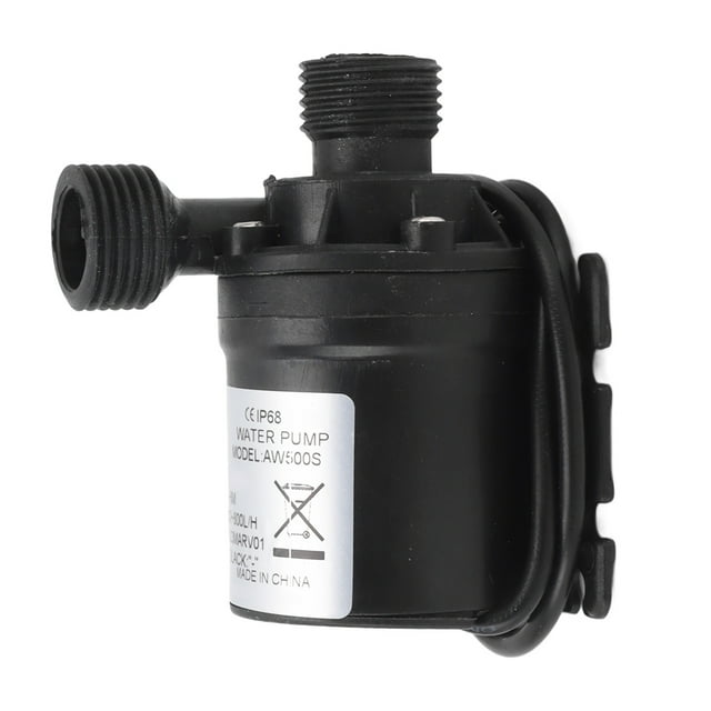 Pompe à Eau Submersible ABS Acier Inoxydable Résine IP68 Étanche Pompe de Fontaine d'Aquarium Faible Bruit Sans Fuite Pompe de Circulation d'Eau à Filetage