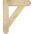 thumbnail image 3 of Ekena Millwork 4"W x 20"D x 24"H Traditional Craftsman Rough Sawn Bracket, Douglas Fir, 3 of 4