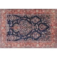 thumbnail image 1 of Ahgly Company Machine Washable Indoor Rectangle Traditional Rosy Pink Area Rugs, 4' x 6', 1 of 7