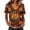 f-Multicolour, variant on SIYUDAN Womens Halloween Shirts V Neck Short Sleeve Pumpkin Shirts for Women Womens Graphic Tshirts Orange Halloween Shirt Women Fall Shirt, Size S