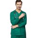 thumbnail image 1 of El estiramiento médico unisex de 4 direcciones del uniforme médico friega el conjunto médico friega la parte superior y los pantalones, 1 of 4