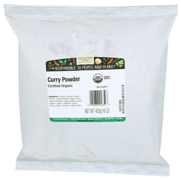 Frontier Herb Organic Bulk Curry Powder Seasoning Blend, 16 Ounce