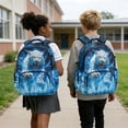 thumbnail image 2 of Yuyamidu Cool Leopard Backpack for Boys 4-6 with Lunch Box Preschool School Bag Set of 4 Backpacks Ages 6-8 with Water Bottle Organizer Toddler Bookbag Ages 4-6 Pencil Box, 2 of 7