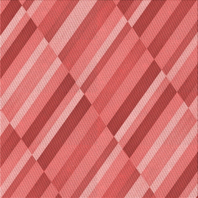 Ahgly Company Machine Washable Indoor Square Transitional Ruby Red Area Rugs, 6' Square