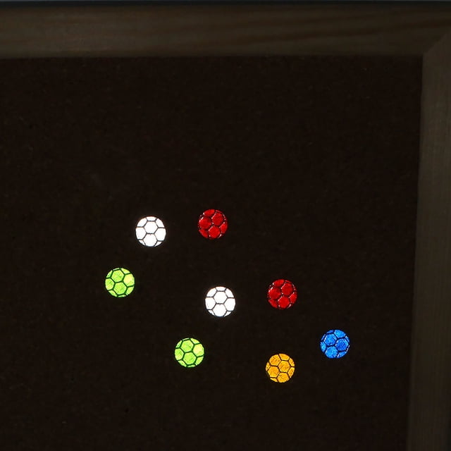 Outdoor Reflective Flat Head Nails at Night Multi-Specification Five-Color Optional Round Nails Fixed by Field Night Marks
