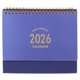 thumbnail image 1 of ColoMX Calendario de mesa decorativo 2026, planificador mensual compacto para la gestión del tiempo y la programación anual, accesorio de escritorio para el hogar y la oficina., 1 of 8