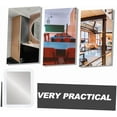 thumbnail image 4 of Gifts for Back to School Season,White Magnetic Locker Mirror - 5" x 7" Magnet Mirror for School, Bathroom, Workshop, Office,Small Mirrors for School Locker, 4 of 10