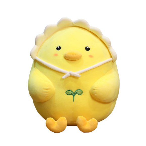Yellow Cute Chick Couple Plush Stuffed Animal Toy 9 Inch Soft Fluffy Hugging Pillow Gift For Kids Birthday Valentine'S Day Home Decor Yellow White Farm Animal Pair