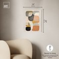 thumbnail image 5 of Soft Spot Boho Neutral Abstract Canvas Wall Art by Art Remedy, Gallery Wrapped, 16"x20", 5 of 7