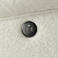 thumbnail image 3 of Storkcraft Serenity Wingback Upholstered Recline Glider with USB, 3 of 9