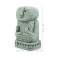thumbnail image 2 of SKISUNO Tribal De Piedra Para Jardín Zen Escultura Balinesa Natural Color, 2 of 7