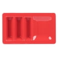 thumbnail image 1 of Tuxton GZQ-800 14 x 0.62 in. Taco Plate Stackable-Cayenne - 6 pcs, 1 of 1