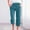 B_ Sky Blue, variant on Olyvenn Fashion Capri Pants for Women Casual Summer Drawstring Elastic High Waist Linen Pant Straight Wide Leg Cropped White M
