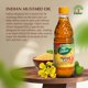 thumbnail image 2 of Aceite de mostaza Dabur Kachi Ghani para el cuidado de la piel y el cabello, 1 litro, 2 of 6