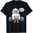 thumbnail image 3 of Camiseta con estampado de The Quackin Duck para hombre, camisa de culturismo para levantamiento de pesas, ropa de calle, 3 of 4