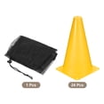 thumbnail image 3 of Uxcell 9" Plastic Soccer Cones Field Markers for Agility Sport Training Yellow 24 Pack, 3 of 6