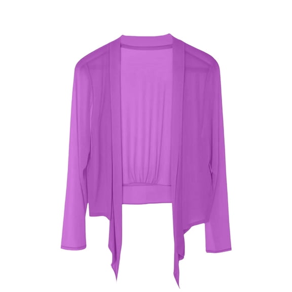 Cover Ups for Swimwear Women Open Front Long Sleeve Swimsuits Coverup Summer Lightweight Casual Tops Plus Size Fashion