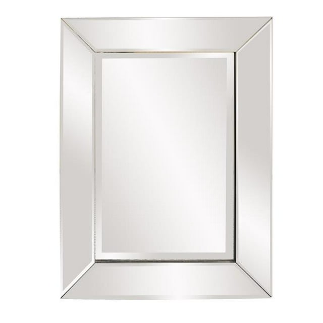 Miroir Rectangulaire avec Finition Miroir et Bord Biseauté
