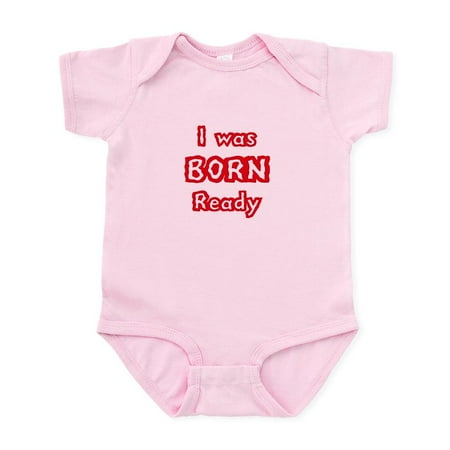 

CafePress - Born Ready Infant Bodysuit - Baby Light Bodysuit Size Newborn - 24 Months