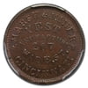 1862 Marsh & Miner Vest Manufacturers C. War Tk MS-64+ PCGS (BN)