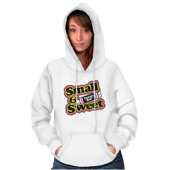 Retro Candy Small Sweet Tootsie Roll Hoodie Sweatshirt Women Brisco Brands M
