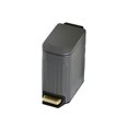 thumbnail image 1 of Monstrate Cubo de basura de baño de apariencia ordenada y amplia aplicación con tapa Higiene Cocina Inodoro de lujo clásico Suministros de limpieza para el hogar gris mate, 1 of 6