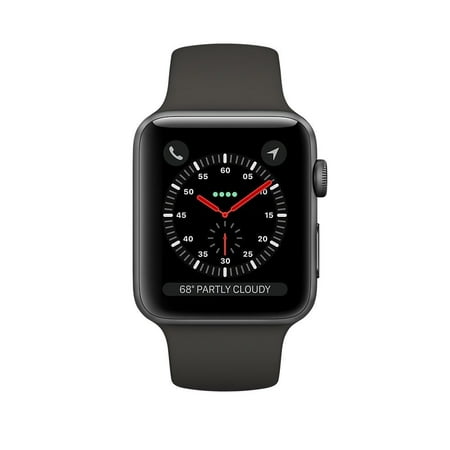 UPC 190198623232 product image for Watch Gen 3 Series 3 Cell 38mm Space Gray Aluminum Gray Sport Band MR2W2LL/A | upcitemdb.com
