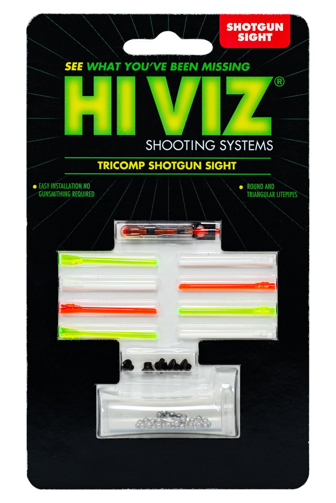 HIVIZ Sight Systems TriComp-Threaded Front Bead Replacement