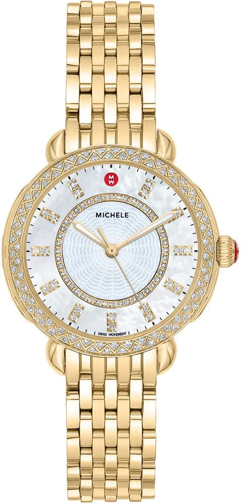 Michele Sidney Womens Watch Gold Tone in Kosovo at 5091 Rating 4